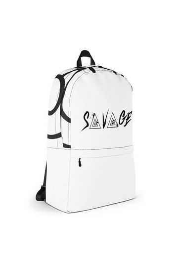 Savage Backpack- White