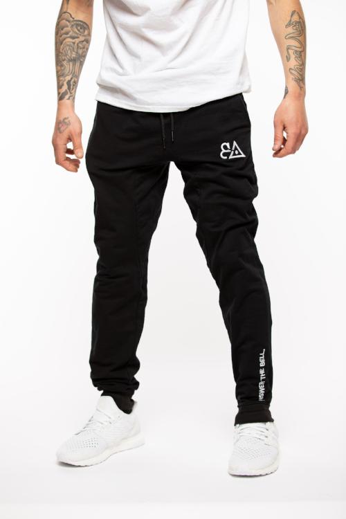 Answer The Bell Joggers - Black