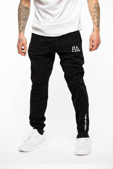 Answer The Bell Joggers - Black