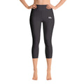 Classic Logo 2.0 -  Black Capri Leggings - Bell Athletics